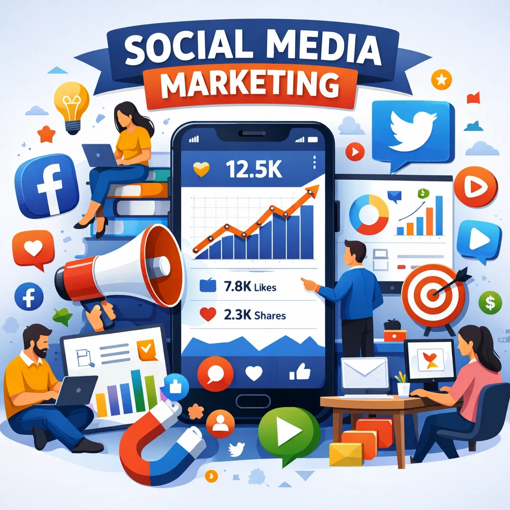 social media marketing for online business promotion