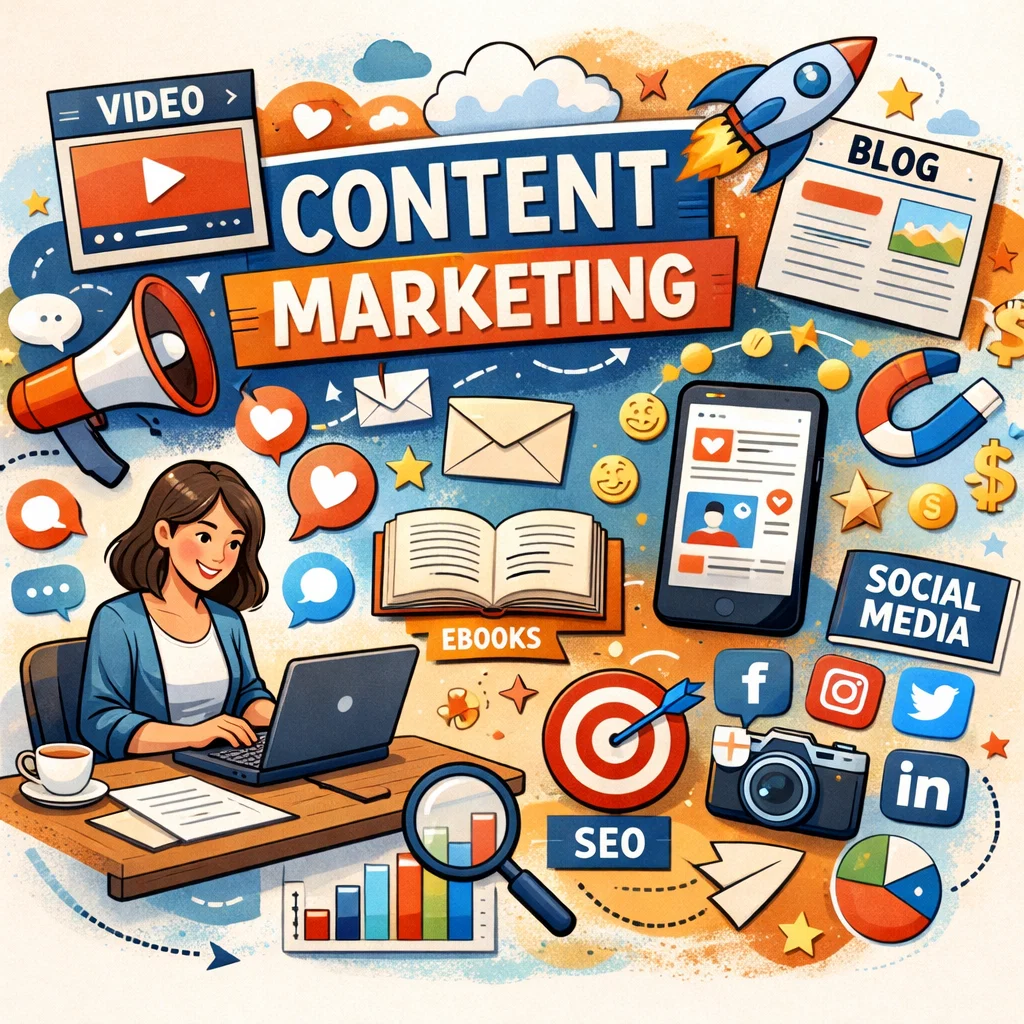 Content marketing strategy to attract and engage online audiences